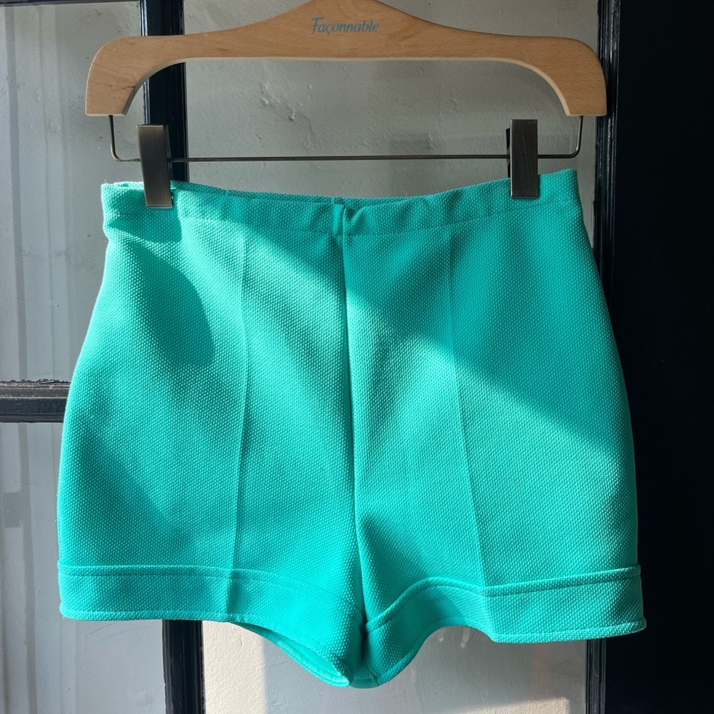70’s Catalina Seafoam Green High Waisted Shorts